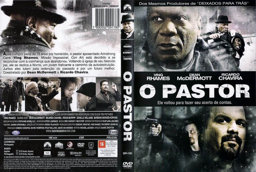 Dvd Filme O Pastor - Áudio Ingles