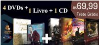 4 Kit com 4 DVDs + um Livro + um CD - Pastor Marco Feliciano