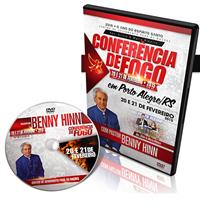 Conf. De Fogo- DVD Duplo - Pastor Benny Hinn - Apstolo Silvio Ribeiro